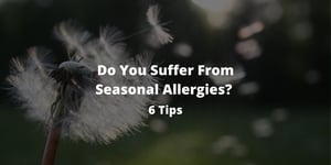 Do You Suffer From Seasonal Allergies? 6 Tips
