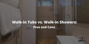 Walk-in Tubs vs. Walk-in Showers: Pros and Cons